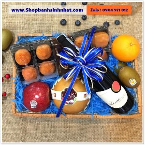 Hộp Bánh Kẹo Và Rượu - ROX29